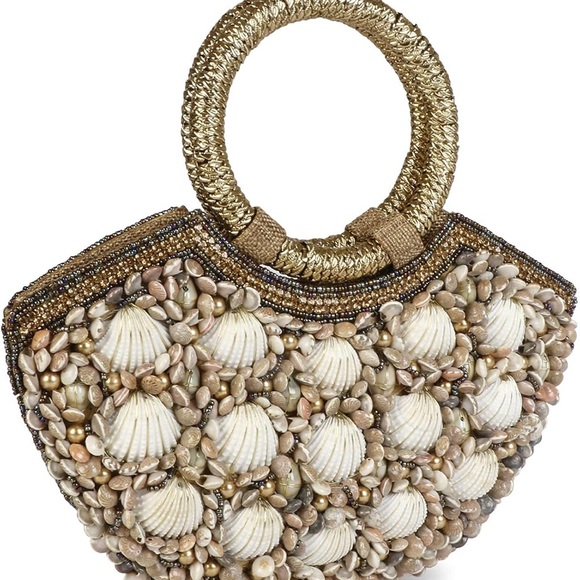 Shell Embellished Handbag - Picture 7 of 7